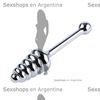 Dilatador anal metalico con mango extractor